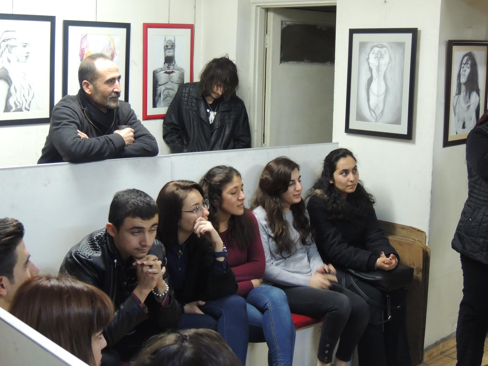 Çizim Kursunda Toplantı Adana